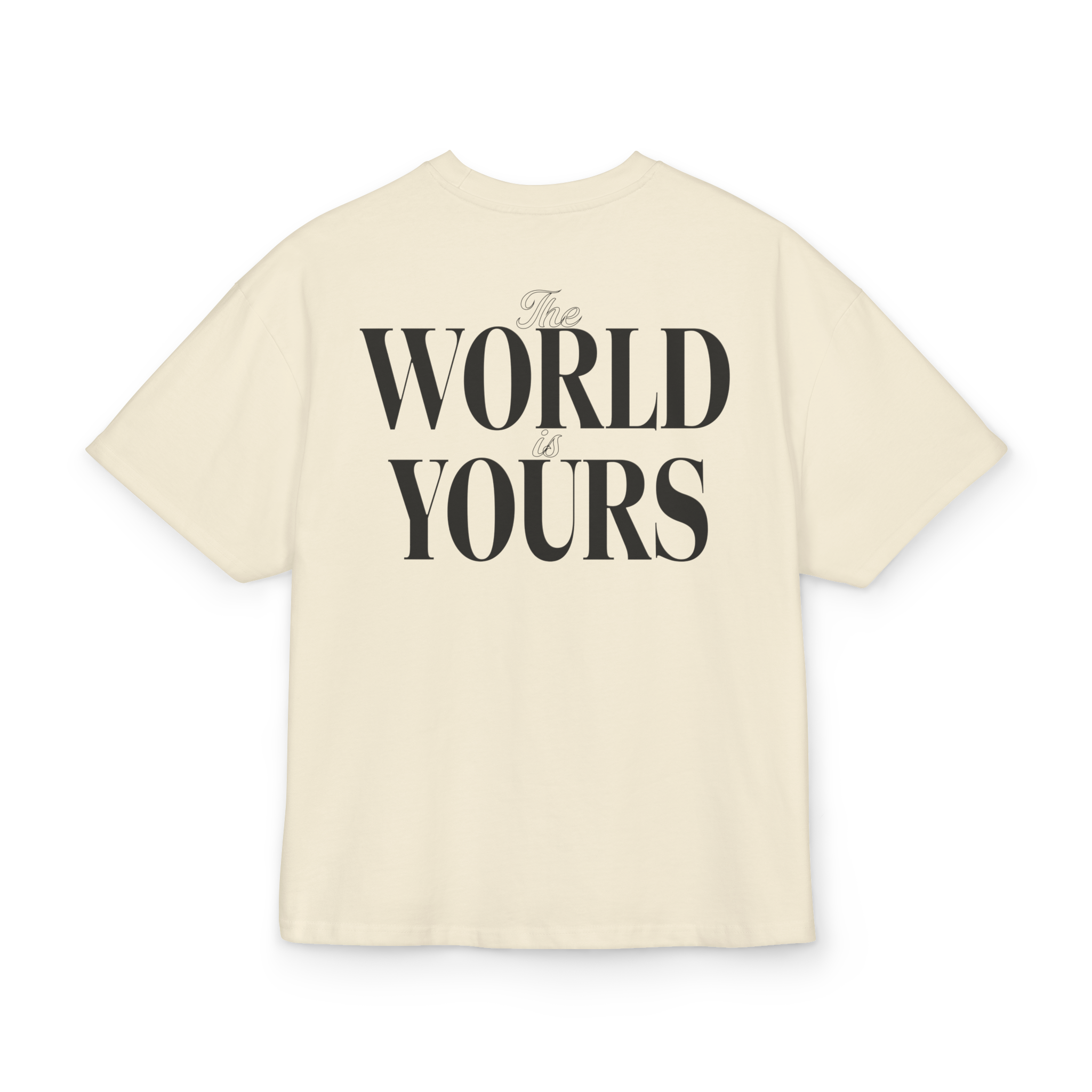 T-shirt The world is yours