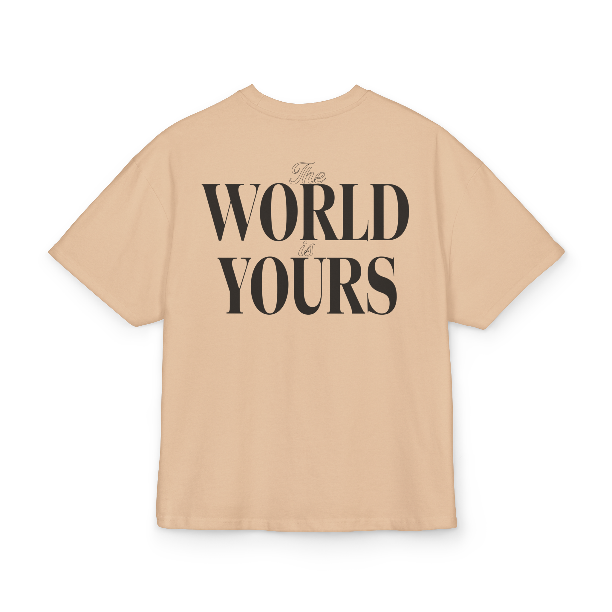 T-shirt The world is yours