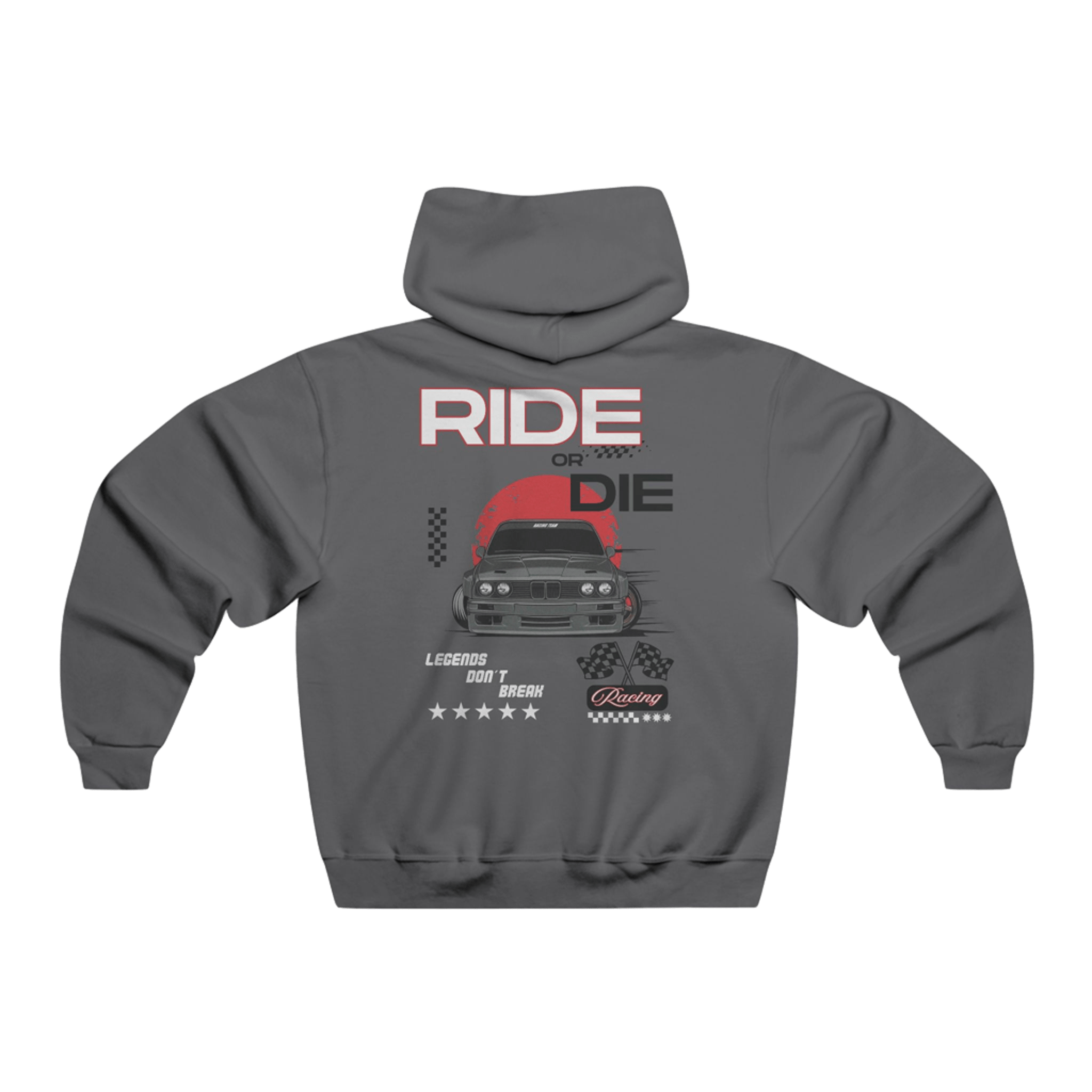 Hoodie-Men's Ride or Die