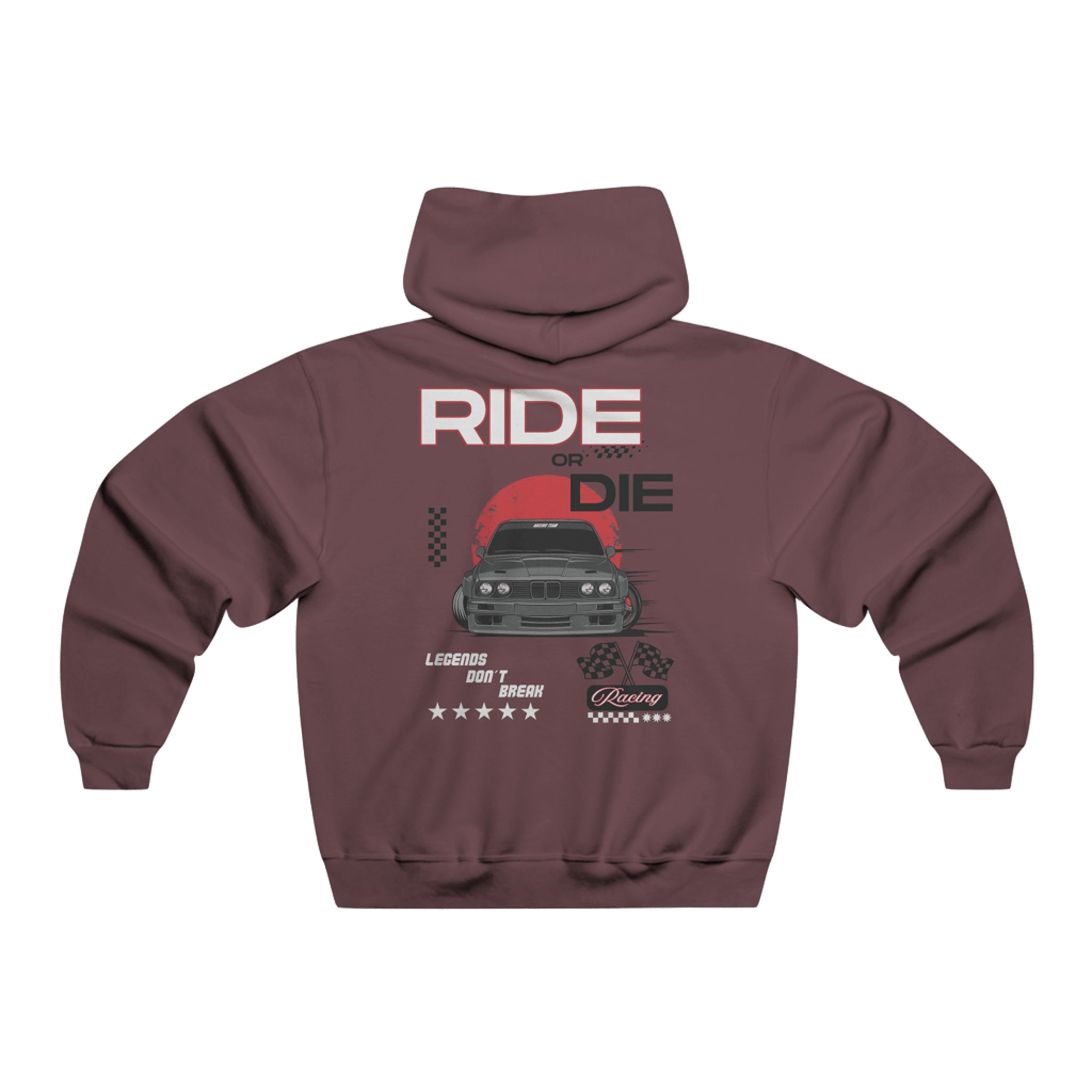 Hoodie-Men's Ride or Die